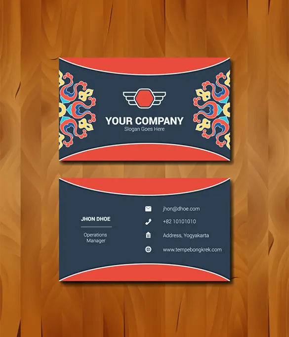 Full-Color Printing Business Card